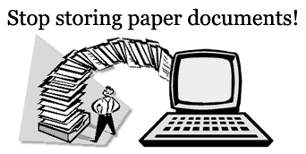 Stop Storing Paper Documents